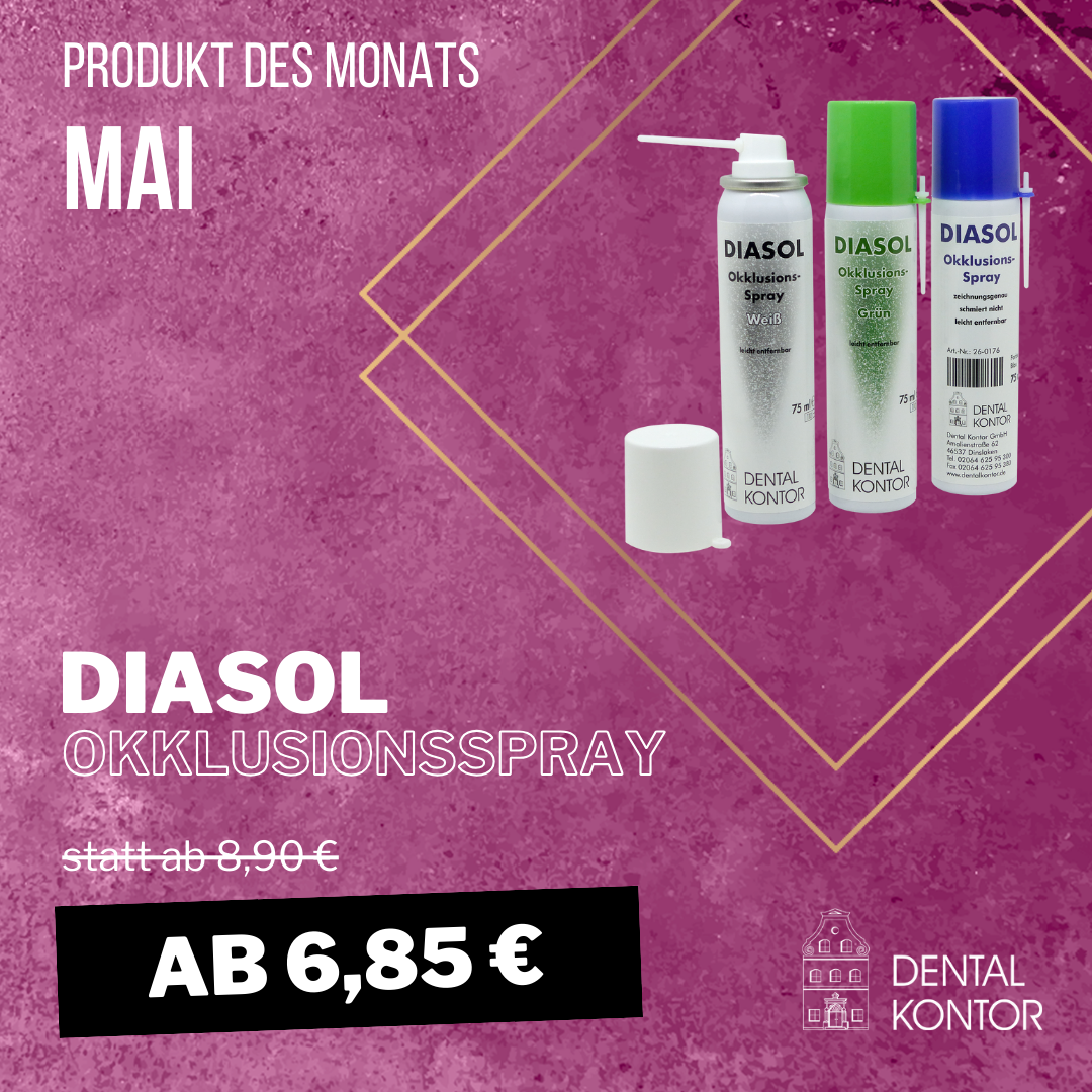 DIASOL Okklussionsspray - Produkt des Monats Mai